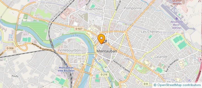 localisation de l'entreprise LES EAUX DU MIDI à MONTAUBAN