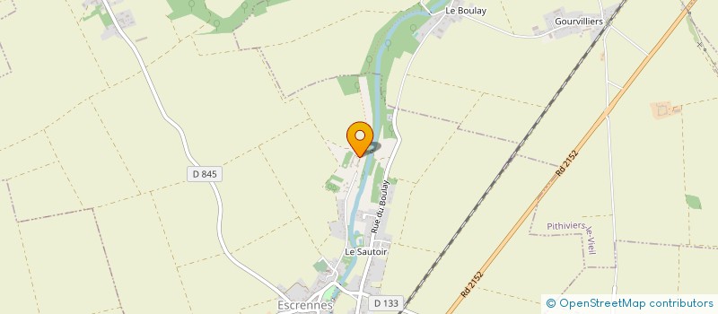 localisation de l'entreprise LES EBIHENS  ESCRENNES