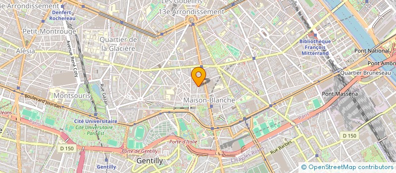 localisation de l'entreprise LES ECHAFAUDAGES BODALEX à PARIS