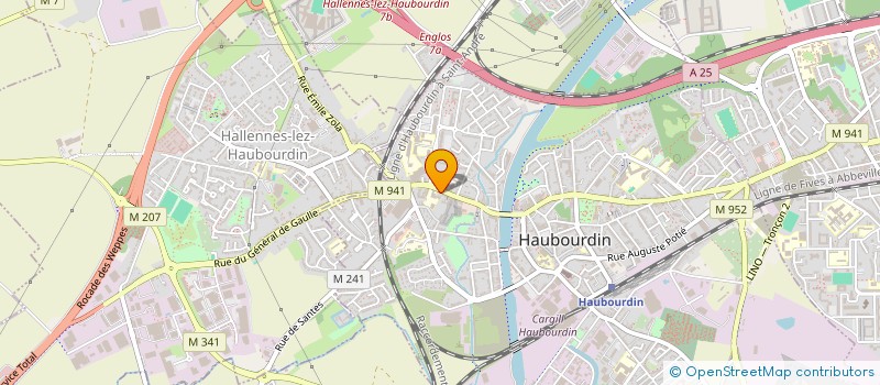 localisation de l'entreprise LES ECHAFAUDAGES DU NORD à ENNETIERES-EN-WEPPES