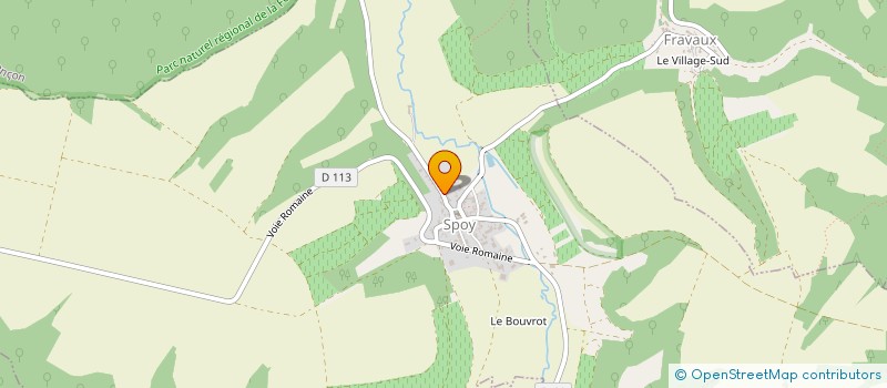 localisation de l'entreprise LES ECHALAS à MEURVILLE