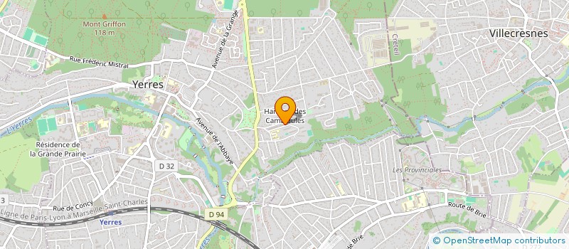 localisation de l'entreprise LES ECHAPPEES à YERRES