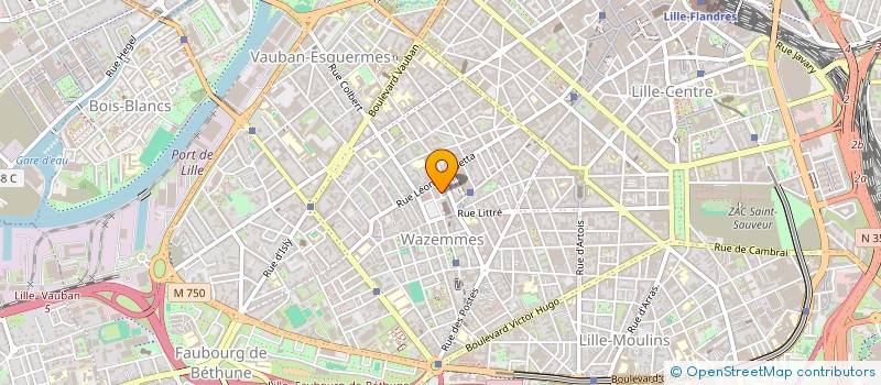 localisation de l'entreprise LES ECHOS PERPLEXES à LILLE