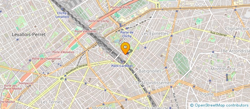 localisation de l'entreprise LES ECLAIRS DU PALAIS  PARIS