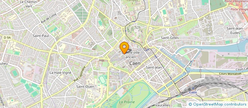 localisation de l'entreprise LES ECLISSES à CAEN