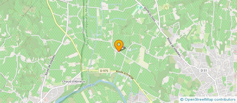 localisation de l'entreprise LES ECLUSES  VAISON-LA-ROMAINE