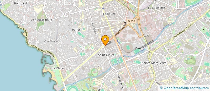 localisation de l'entreprise LES ECO GAZ'AILES à MARSEILLE