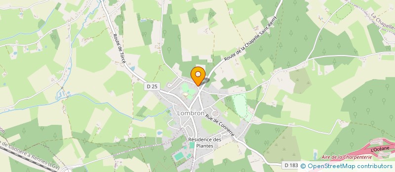 localisation de l'entreprise LES ECO-LOGIS BOIS  LE MANS