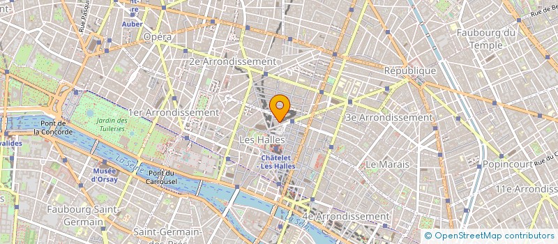 localisation de l'entreprise LES ECOLES DE NANA  PARIS