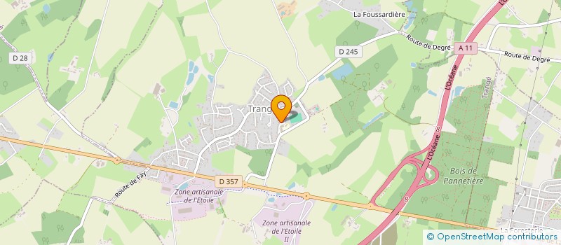 localisation de l'entreprise LES ECOLES EN FETE à SAINT-SATURNIN