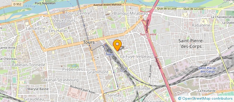 localisation de l'entreprise LES ECOLES PUBLIQUES FETENT LE CENTENAIR à TOURS