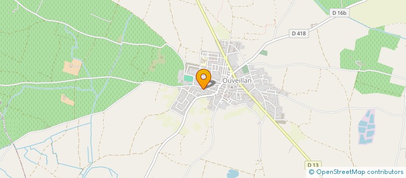 localisation de l'entreprise LES ECOLIERS D'OUVEILLAN  OUVEILLAN