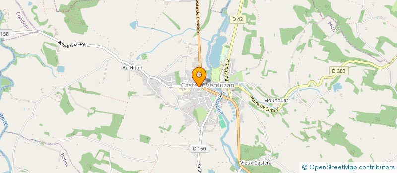 localisation de l'entreprise LES ECOLIERS DE DEMAIN à CASTERA-VERDUZAN