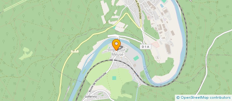 localisation de l'entreprise LES ECOLIERS DE JOIGNY SUR MEUSE  JOIGNY-SUR-MEUSE