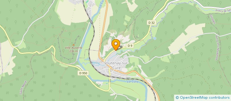 localisation de l'entreprise LES ECOLIERS DU VAPS à VOUTENAY-SUR-CURE