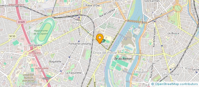 localisation de l'entreprise LES ECOLOGISTES TOULOUSAINS à TOULOUSE
