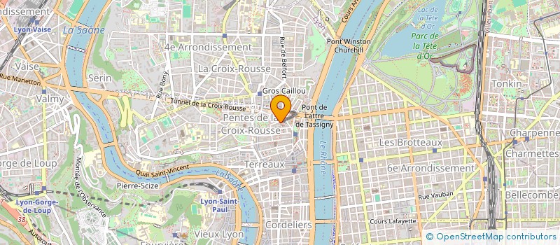 localisation de l'entreprise LES ECOLUCIOLES à LYON