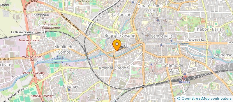 localisation de l'entreprise LES ECOMATERIAUX DE L'OUEST  RENNES