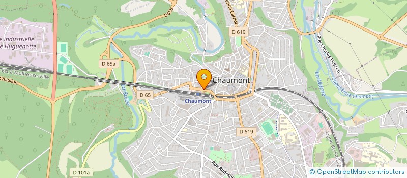 localisation de l'entreprise LES ECRANS DE CHAUMONT à CHAUMONT