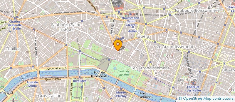 localisation de l'entreprise LES ECRINS à PARIS