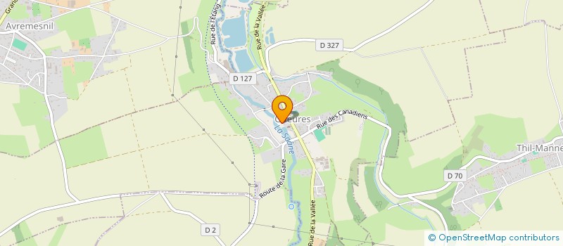 localisation de l'entreprise LES ECUREUILS  GUEURES