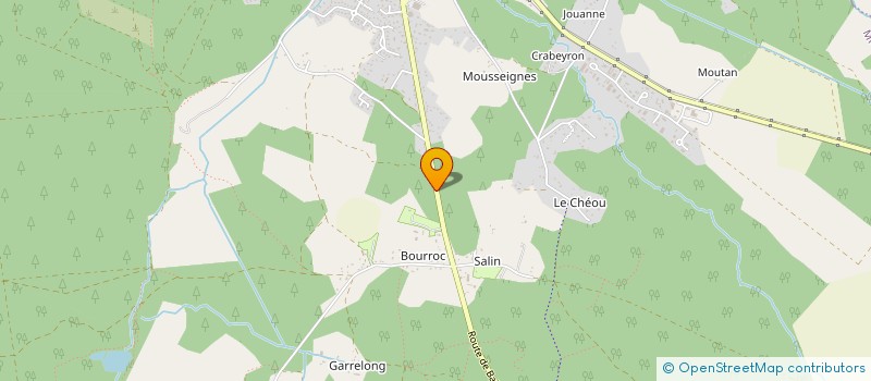 localisation de l'entreprise LES ECUREUILS  MIMIZAN