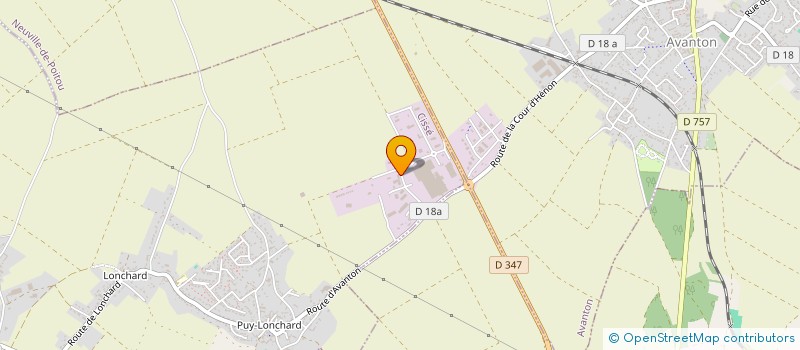 localisation de l'entreprise LES ECUREUILS DE VERNEUIL  CISSE