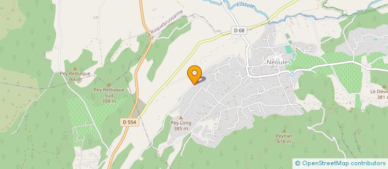 localisation de l'entreprise LES ECURIES CLOS OCCITANE à NEOULES