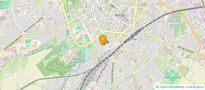 localisation de l'entreprise LES ECURIES D'ALEXANDRE à ARRAS