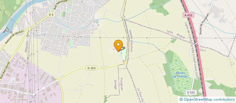 localisation de l'entreprise LES ECURIES D'ANAPHELIE  JONAGE