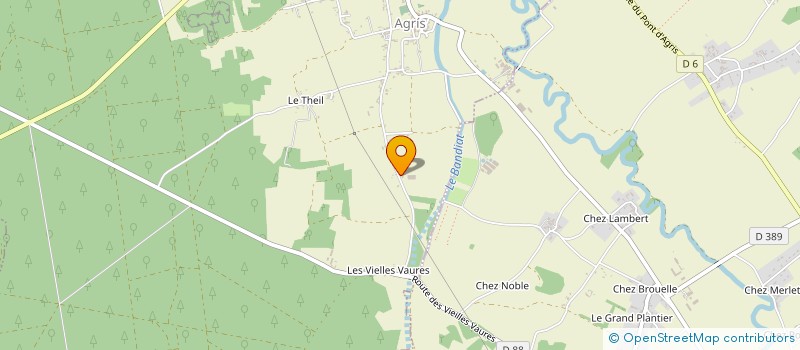 localisation de l'entreprise LES ECURIES D'ARMELLE à AGRIS