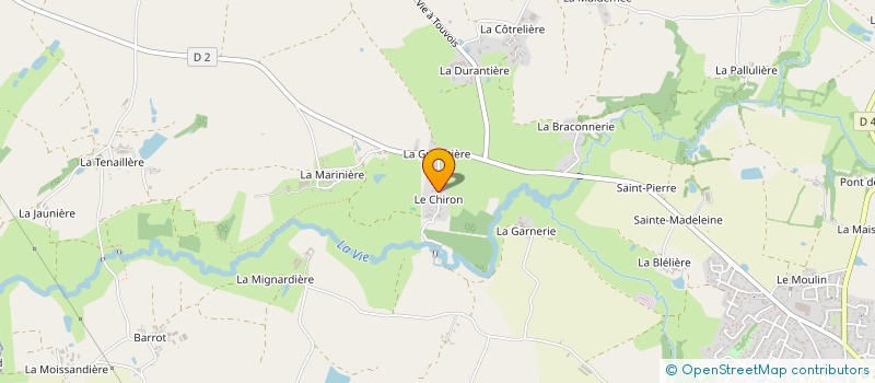 localisation de l'entreprise LES ECURIES D'ELUNICE à LE POIRE-SUR-VIE