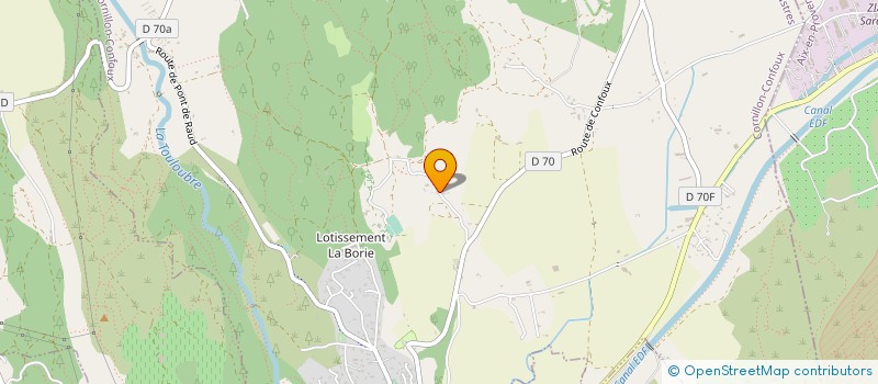 localisation de l'entreprise LES ECURIES D'EOLE à CORNILLON-CONFOUX