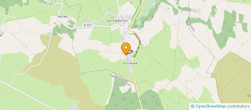 localisation de l'entreprise LES ECURIES D'YCI  VALADY