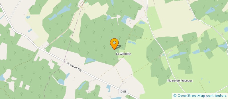 localisation de l'entreprise LES ECURIES DE BELLEVUE à VIGLAIN