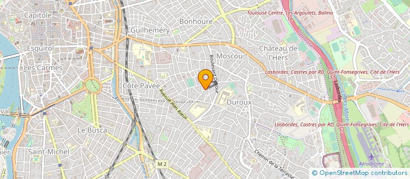 localisation de l'entreprise LES ECURIES DE BRIOUDES à TOULOUSE