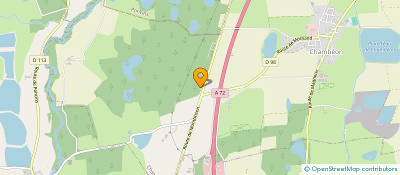 localisation de l'entreprise LES ECURIES DE CETEREAU  SAINTE-FOY-SAINT-SULPICE