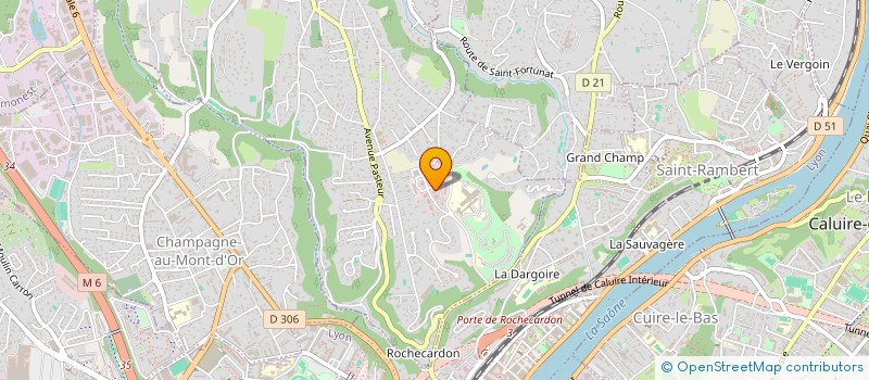 localisation de l'entreprise LES ECURIES DE CHARLENE  SAINT-DIDIER-AU-MONT-D'OR