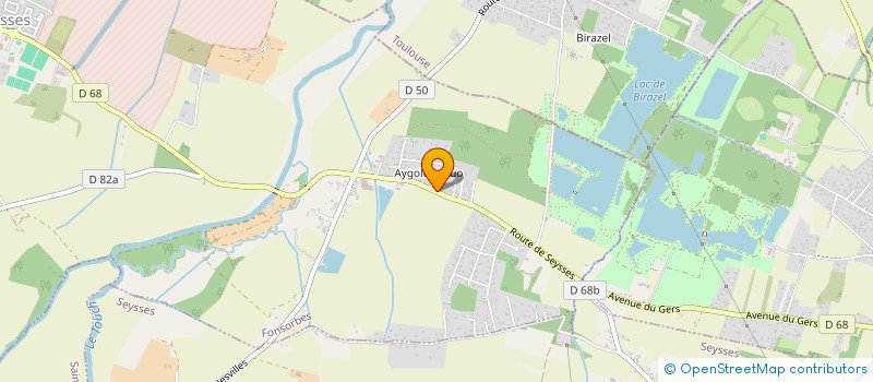 localisation de l'entreprise LES ECURIES DE FONSORBES  FONSORBES