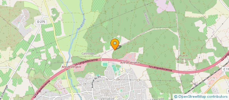 localisation de l'entreprise LES ECURIES DE KABESTRO  VERGEZE