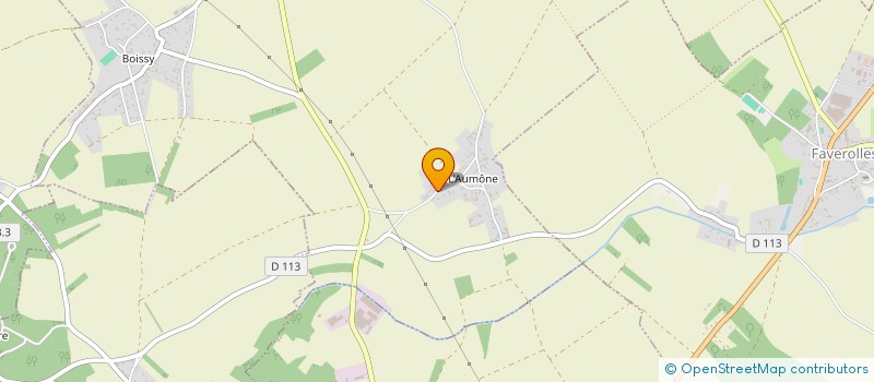 localisation de l'entreprise LES ECURIES DE L'AUMONE à SAINT-LAURENT-LA-GATINE
