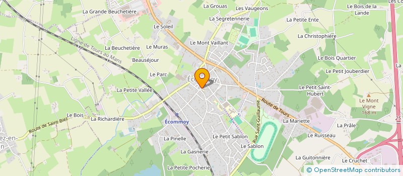 localisation de l'entreprise LES ECURIES DE L'AUTOMOBILE à SAINT-MAUR-DES-FOSSES