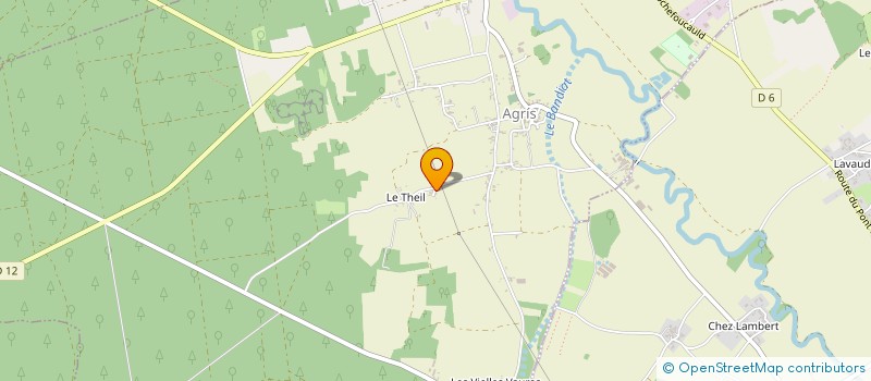 localisation de l'entreprise LES ECURIES DE L'ESPOIR à AGRIS