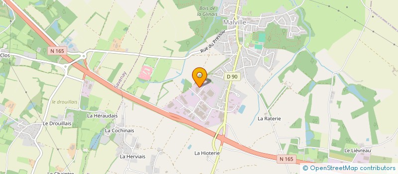 localisation de l'entreprise LES ECURIES DE L ESTUAIRE  LAVAU-SUR-LOIRE