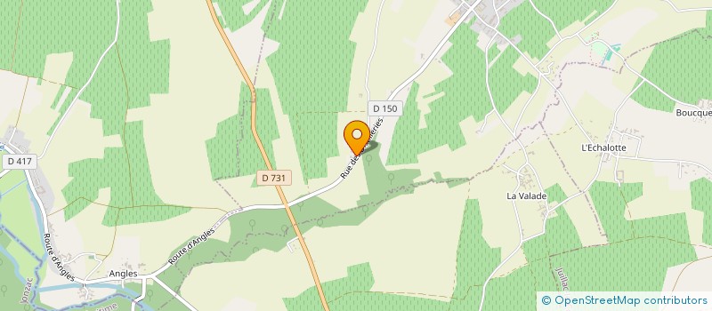localisation de l'entreprise LES ECURIES DE LA CHAMPAGNE à SAINT-FORT-SUR-LE-NE