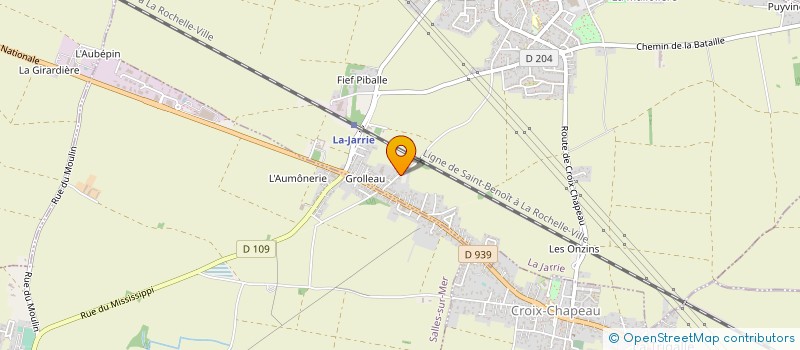 localisation de l'entreprise LES ECURIES DE LA GIRARDIERE LIBRE à SAINT-CHRISTOPHE