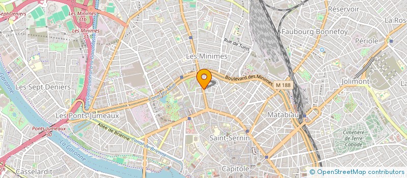 localisation de l'entreprise LES ECURIES DE LA MARECHALE à TOULOUSE