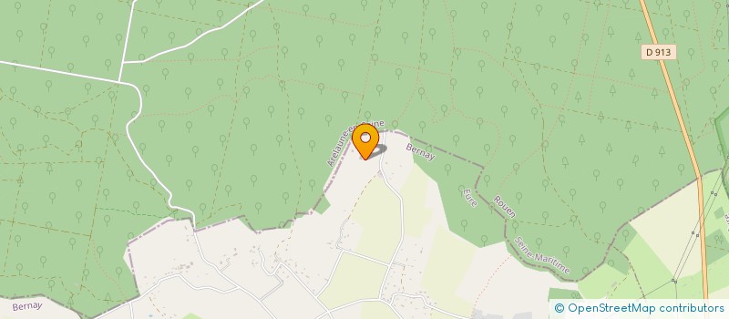 localisation de l'entreprise LES ECURIES DE LA SAVALLERIE  HAUVILLE