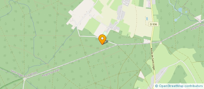 localisation de l'entreprise LES ECURIES DE LA VIGNERIE S.A.R.L.  SAINT-LEGER-EN-YVELINES