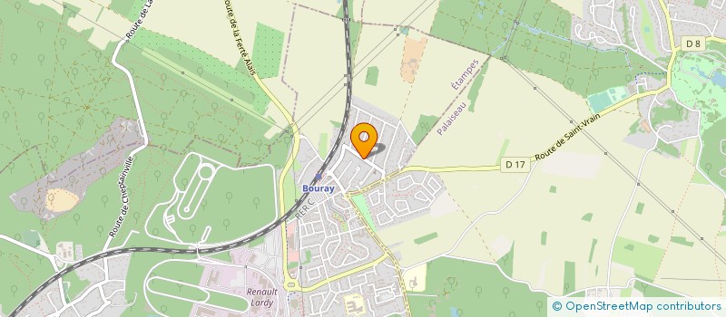 localisation de l'entreprise LES ECURIES DE LARDY à LARDY
